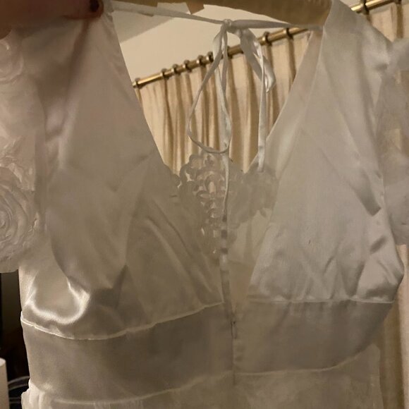 White Midi Dress - Picture 7 of 7